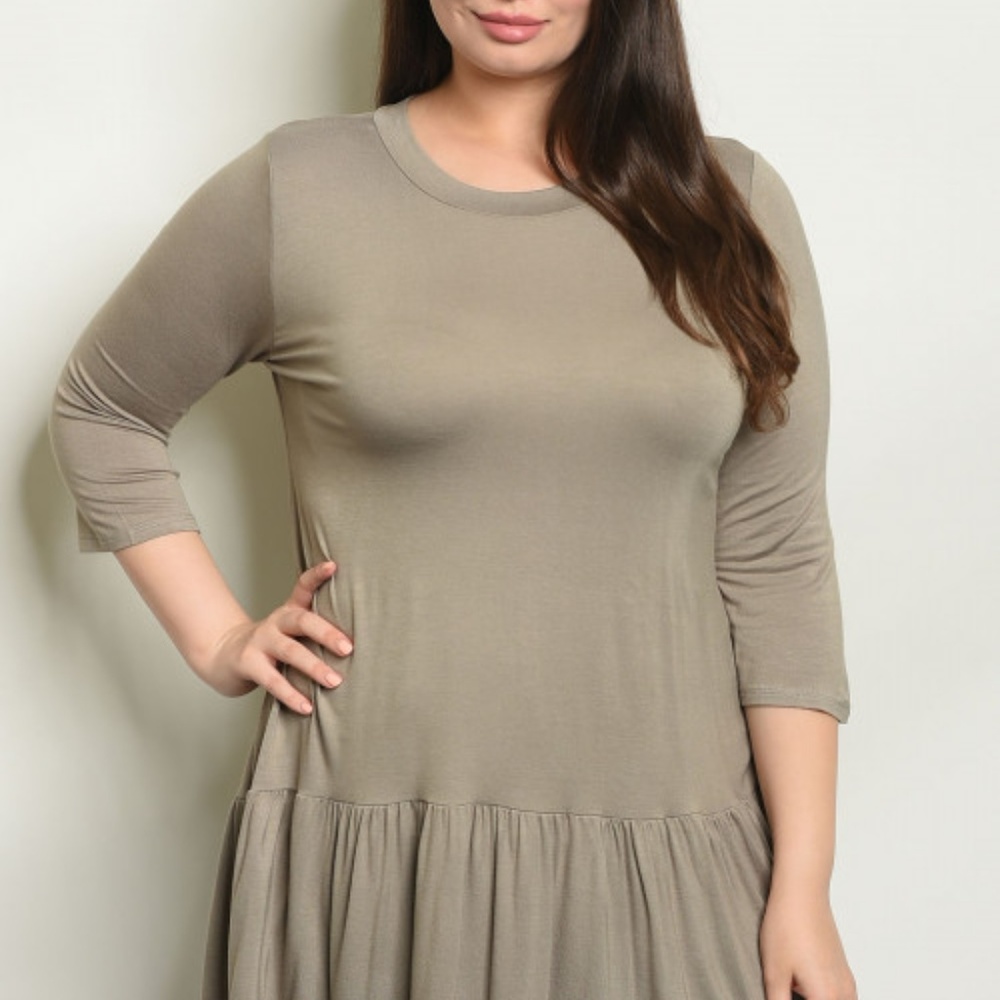 OLIVE PLUS SIZE TOP